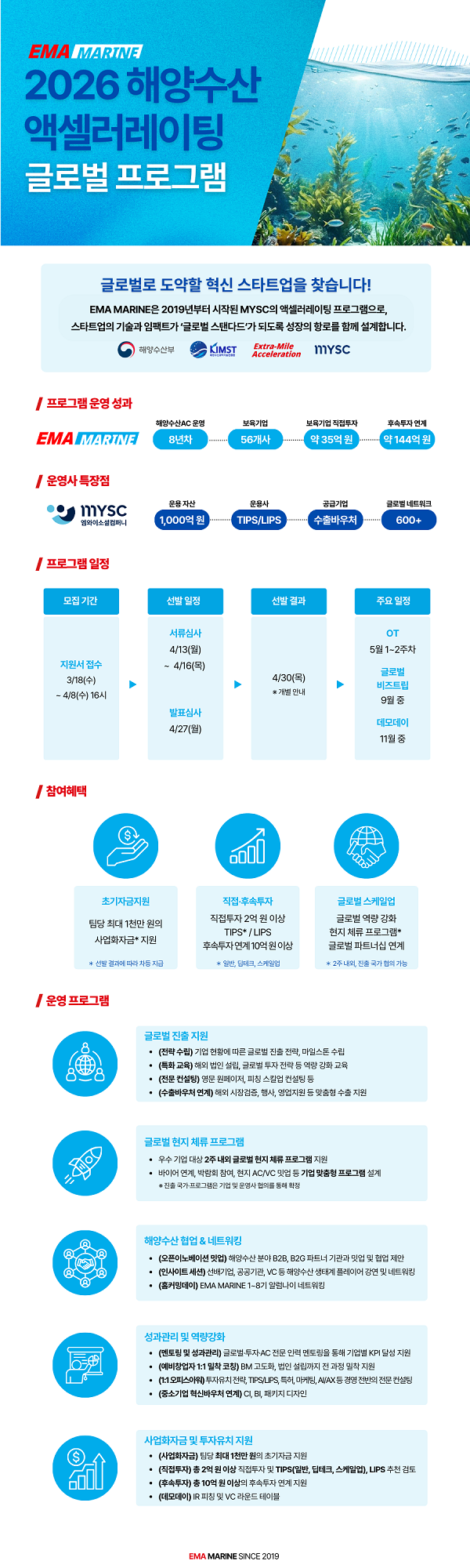 2026 EMA MARINE 참여기업 모집 (~4/8(수) 24:00)