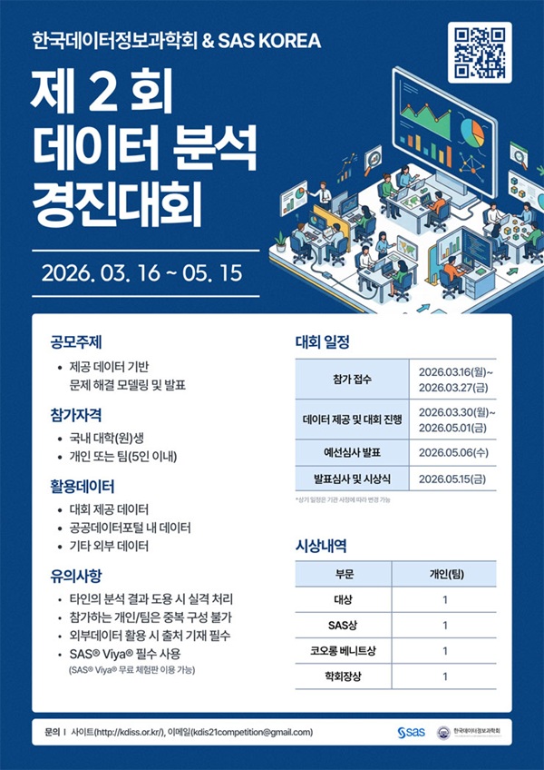 한국데이터정보과학회 & SAS KOREA 제2회 데이터 분석 경진대회